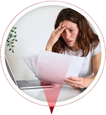 Woman worried about dental bills